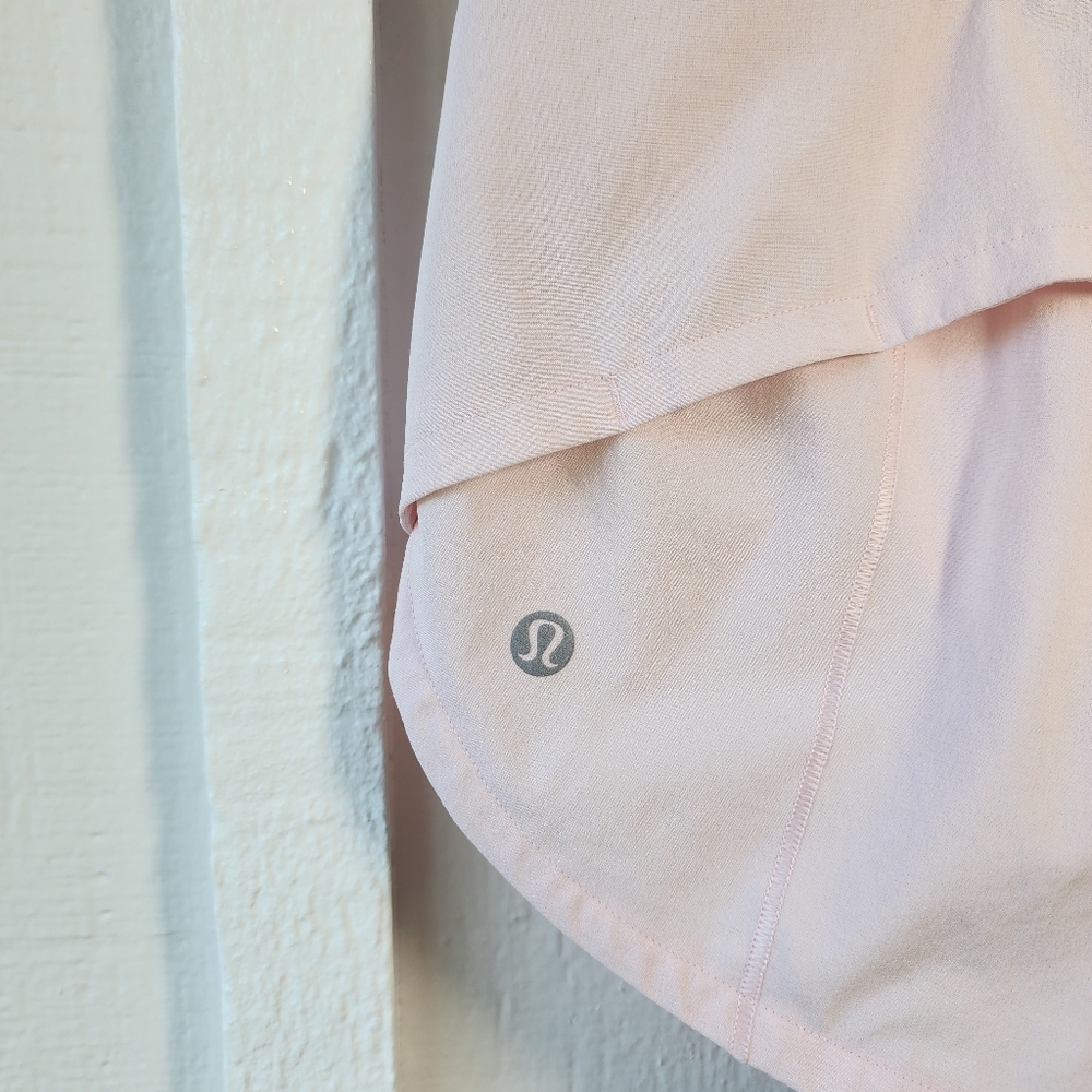 Lululemon Speed Up High-Rise Lined Short 2.5" Flush Pink Active Shorts - Picture 4 of 16